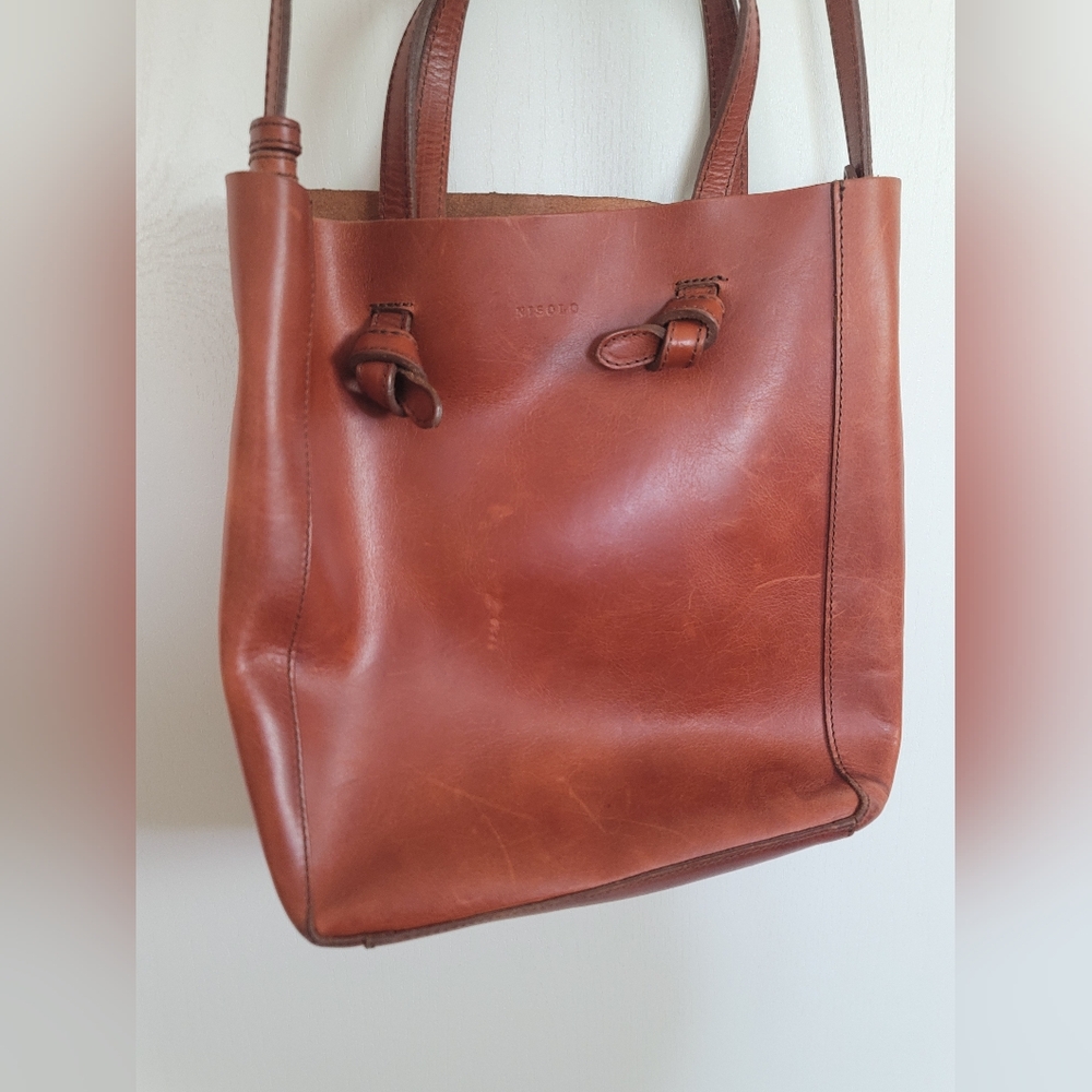 Nisolo Simone Convertible Shopper Rosewood